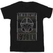 T-shirt enfant Disney The Mandalorian The Way