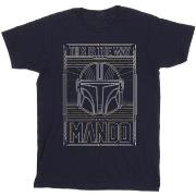 T-shirt enfant Disney The Mandalorian The Way