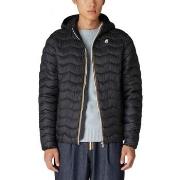 Veste K-Way Jack Matelass Chaud Noir