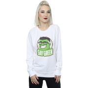 Sweat-shirt Marvel Avengers Endgame Say Green