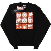 Sweat-shirt Marvel Kawaii Guardians Of The Galaxy Retro