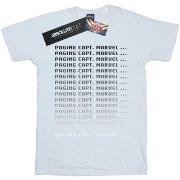 T-shirt Marvel Captain Paging Captain