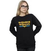 Sweat-shirt Dc Comics Wonder Woman Text Logo
