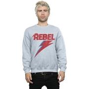 Sweat-shirt David Bowie Distressed Rebel