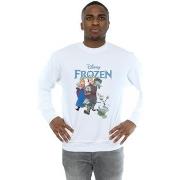 Sweat-shirt Disney Frozen Happy Trolls