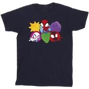 T-shirt enfant Marvel Spidey And His Amazing Friends Faces