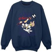 Sweat-shirt enfant Dessins Animés Girls Play Football