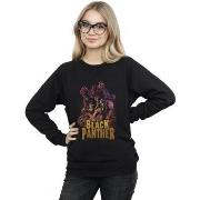 Sweat-shirt Marvel Black Panther Ninja