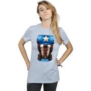 T-shirt Marvel Captain America Chest Burst