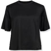 Sweat-shirt Object Top Eirot S/S - Black