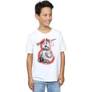 T-shirt enfant Disney The Last Jedi Roll With It