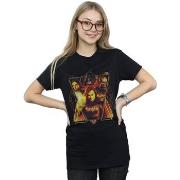 T-shirt Marvel Avengers Endgame Distressed Sunburst