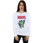 Sweat-shirt Marvel Avengers Pop Group