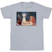 T-shirt enfant Disney Lady And The Tramp Spaghetti Photo