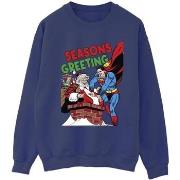 Sweat-shirt Dc Comics Superman Santa Comic