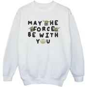 Sweat-shirt enfant Disney The Mandalorian May The Force Be With You