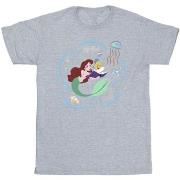 T-shirt enfant Disney The Little Mermaid Reading A Book