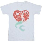 T-shirt enfant Disney The Little Mermaid Daddy