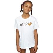 T-shirt enfant Disney Aristocats Cats In Line
