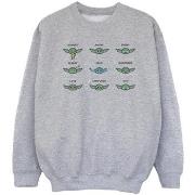 Sweat-shirt enfant Disney Mandalorian Mood