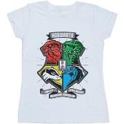 T-shirt Harry Potter Hogwarts Toon Crest