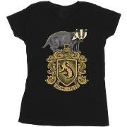 T-shirt Harry Potter Hufflepuff Sketch Crest