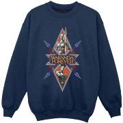 Sweat-shirt enfant Marvel Wakanda Forever Tribal Spear Chest