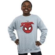 Sweat-shirt enfant Marvel Spider-Man Logo Head