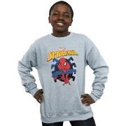 Sweat-shirt enfant Marvel Spider-Man Web Shooting Emblem Logo