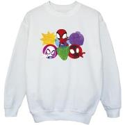 Sweat-shirt enfant Marvel Spidey And His Amazing Friends Faces
