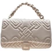 Sac GaËlle Paris sac quilted ivory maxi