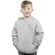 Sweat-shirt enfant Dessins Animés Bugs Bunny Faux Pocket