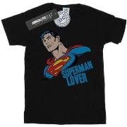 T-shirt Dc Comics Superman Lover