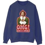 Sweat-shirt Elf Santa's Coming