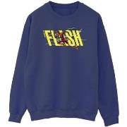 Sweat-shirt Dc Comics The Flash Lightning Dash