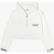 Sweat-shirt enfant Le Temps des Cerises Sweat court joiagi blanc