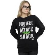 Sweat-shirt Disney The Mandalorian Protect Attack Snack