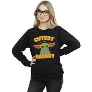 Sweat-shirt Disney The Mandalorian Cutest In The Galaxy