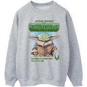 Sweat-shirt Disney The Mandalorian The Force Is Strong