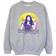 Sweat-shirt enfant Marvel She-Hulk: Attorney At Law Sunset Smile