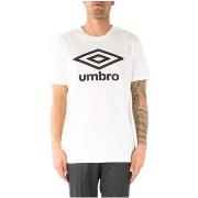 T-shirt Umbro T-shirt blanc logo 3D