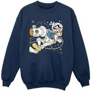 Sweat-shirt enfant Disney Reading In Space