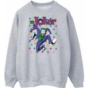 Sweat-shirt Dc Comics Batman Joker Cards Jump