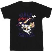 T-shirt enfant Dessins Animés Lola Bunny Girls Play Football