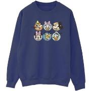 Sweat-shirt Disney Mickey Mouse And Friends Faces