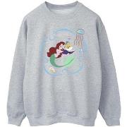 Sweat-shirt Disney The Little Mermaid Reading A Book