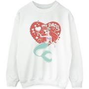 Sweat-shirt Disney The Little Mermaid Daddy