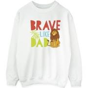 Sweat-shirt Disney The Lion King Brave Like Dad