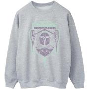 Sweat-shirt Disney The Mandalorian Fierce Warrior