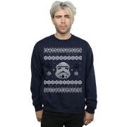 Sweat-shirt Disney Stormtrooper Christmas Fair Isle